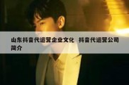 山东抖音代运营企业文化  抖音代运营公司简介