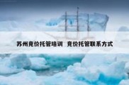 苏州竞价托管培训  竞价托管联系方式