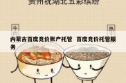 内蒙古百度竞价账户托管  百度竞价托管服务