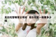 竞价托管哪家公司好  竞价托管一般要多少钱
