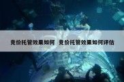 竞价托管效果如何  竞价托管效果如何评估