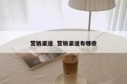 营销渠道  营销渠道有哪些