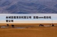 永城百度竞价托管公司  百度sem竞价托管公司