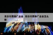 竞价付费推广企业  竞价付费推广企业怎么做