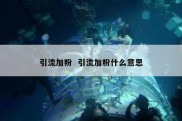 引流加粉  引流加粉什么意思
