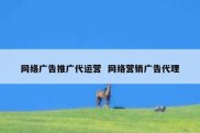 网络广告推广代运营  网络营销广告代理