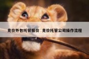 竞价外包托管报价  竞价托管公司操作流程