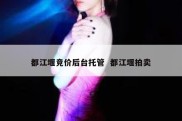 都江堰竞价后台托管  都江堰拍卖