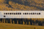 小推车餐饮加盟套路  小推车小吃卖什么赚钱