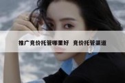 推广竞价托管哪里好  竞价托管渠道