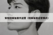 安阳招商加盟代运营（招商加盟运营模式）