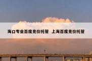 海口专业百度竞价托管  上海百度竞价托管