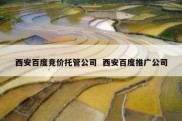 西安百度竞价托管公司  西安百度推广公司