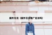 国外引流（国外引流推广犯法吗）