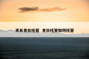 天长竞价托管  竞价托管如何托管