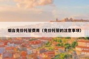 烟台竞价托管费用（竞价托管的注意事项）