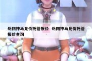 岳阳神马竞价托管报价  岳阳神马竞价托管报价查询