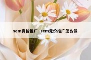 sem竞价推广  sem竞价推广怎么做