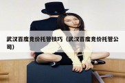 武汉百度竞价托管技巧（武汉百度竞价托管公司）
