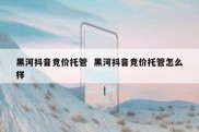 黑河抖音竞价托管  黑河抖音竞价托管怎么样