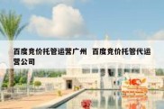 百度竞价托管运营广州  百度竞价托管代运营公司