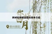 同城短视频运营的简单介绍