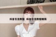 抖音引流教程  抖音引流教程赚钱