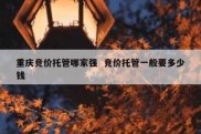 重庆竞价托管哪家强  竞价托管一般要多少钱