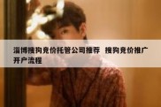 淄博搜狗竞价托管公司推荐  搜狗竞价推广开户流程