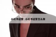 小红书运营  小红书运营怎么做